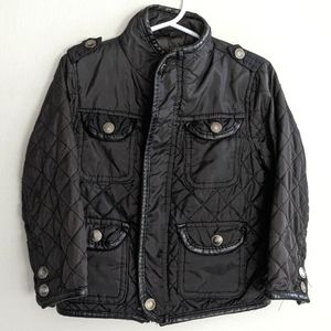 Adorable Jacket, Urban Republic, Quilted, Black, Size 24 months